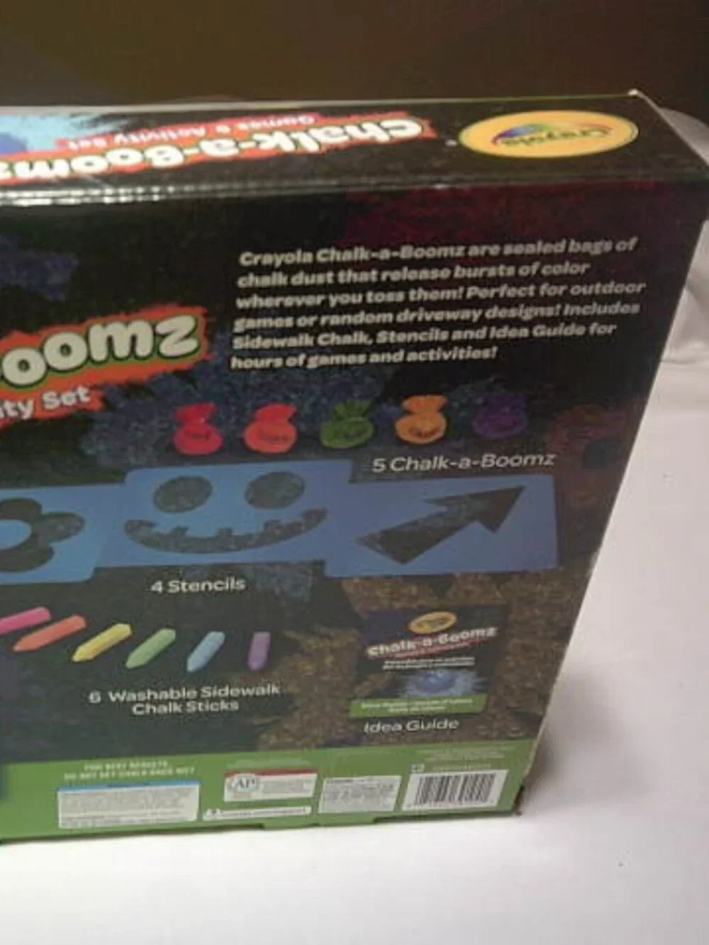 CRAYOLA CHALK-A-BOOMZ GAMES & ACTIVITY SET 40+ ACTIVITIES AGES 6+ CHRISTMAS 🎁